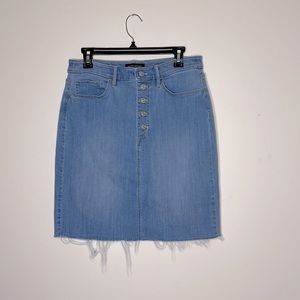 Light Blue Denim Skirt